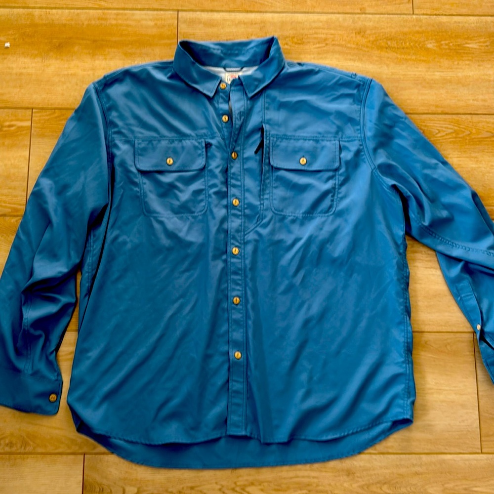 FAHERTY XXL LONG SLEEVE PLAYA SOFT VENTED SHIRT